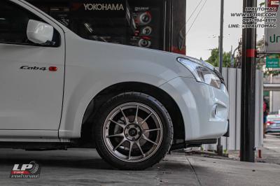 รถ -ISUZU D-MAX ล้อแม็ก - NK รุ่น NK105N Flowforming TS-TITAN สเปค - 18x8.5 ET35 5x114.3 ยาง - Goodride เบอร์ - 265/40-18