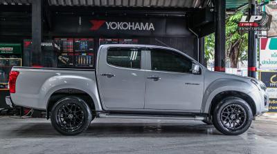 รถ - ISUZU D-MAX ล้อแม็ก - ENKEI MATRIX (SS19) ดำด้านหมุดเงิน ขอบ - 18x9 ET10 6x139.7
ยางเดิม - michelin เบอร์ - 265/60-18