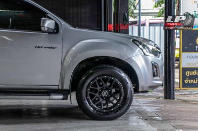 รถ - ISUZU D-MAX ล้อแม็ก - ENKEI MATRIX (SS19) ดำด้านหมุดเงิน ขอบ - 18x9 ET10 6x139.7
ยางเดิม - michelin เบอร์ - 265/60-18