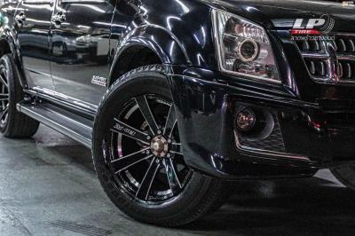 รถ -ISUZU MU-7 DH ล้อแม็ก - EmotionR V09 ดำมิงริ่งก้านเงิน สเปค - 18x9 ET25 6x139.7
ยาง - ยางเดิม เบอร์ -