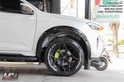 รถ - ISUZU MU-X&nbsp;ล้อแม็ก - VAGE VFX01 SUV FlowForming V-BLACK สเปค - 20x9 ET15 6x139.7&nbsp;รัดยาง - TOYO OPEN COUNTRY AT3 เบอร์ - 265/50-20