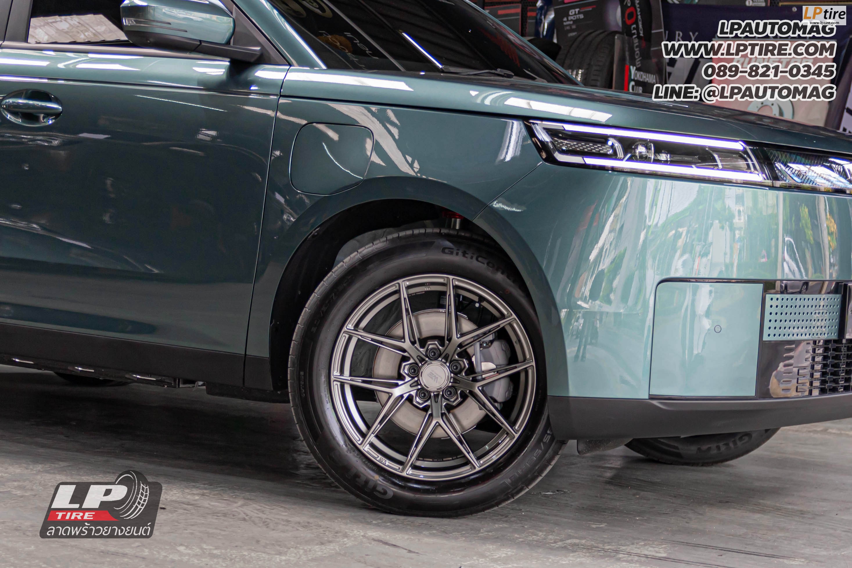 รถ - JAECOO J5 ล้อแม็ก - W2 Wheels WFF-X FlowForming สี Crystal Gm สเปค - 18x8.5 ET35 5x108
ใช้ยางเดิม โช๊คสตรัท - PROFENDER FIT Z