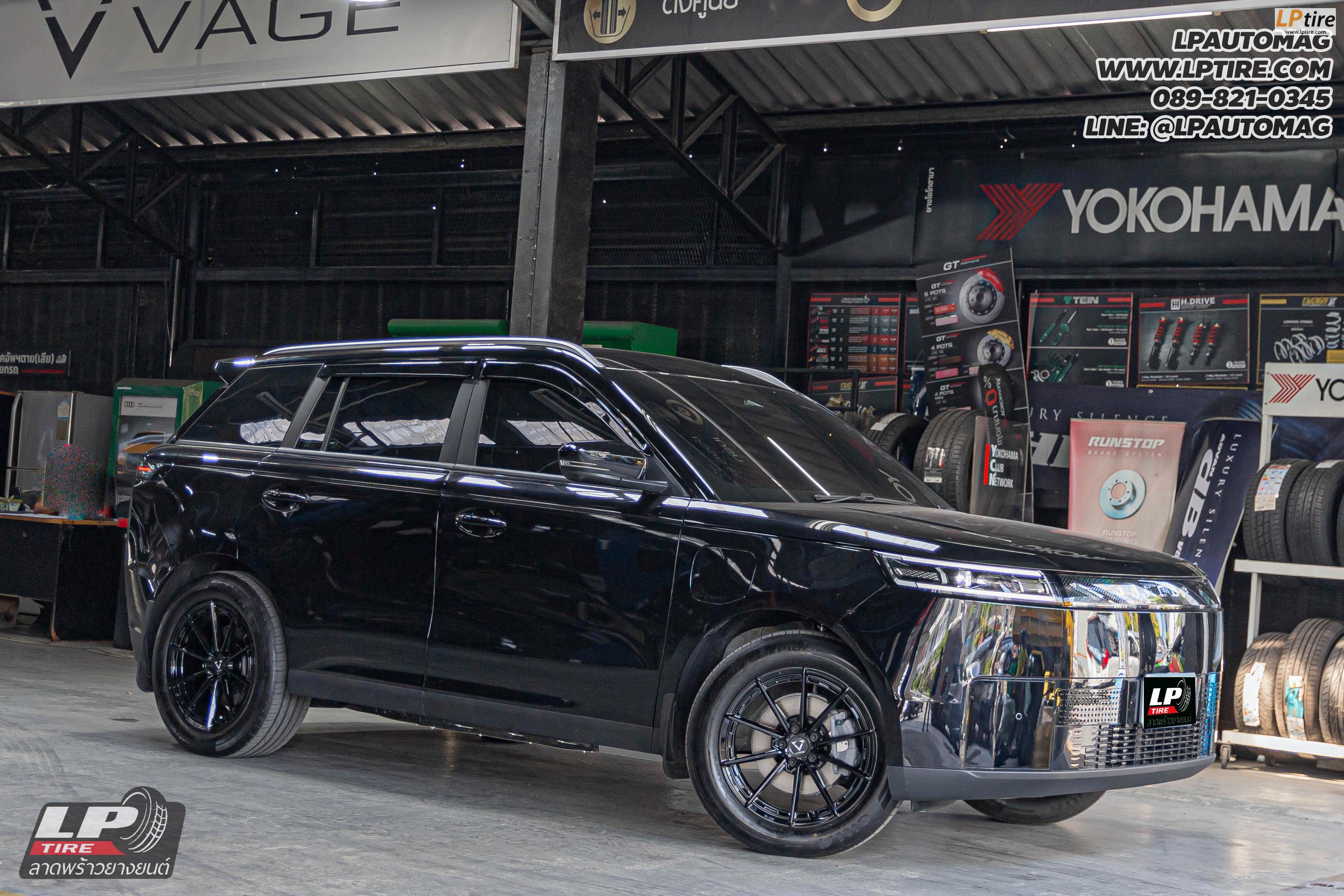 รถ - JAECOO J5&nbsp;ล้อแม็ก - VAGE VFS07 FlowForming BLACK สเปค - 18x8.5 ET35 5x108