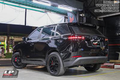 รถ - JAECOO J5 ล้อแม็ก - TK SMART TK-Orion ดำเงา สเปค - 18x8.5 ET35 5x108 ใช้ยางเดิม