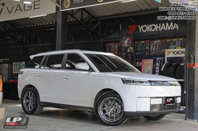 รถ - JAECOO J5 ล้อแม็ก - VAGE VF04 FlowForming SILVER TITANIUM/BRUSH สเปค - 18x8.5 ET35 5x108 ใช้ยางเดิม