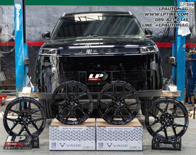 รถ - JAECOO J5 ล้อแม็ก - VAGE VF04 FlowForming BLACK สเปค - 18x8.5 ET35 5x108