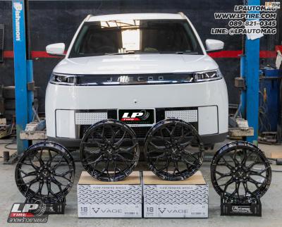 รถ - JAECOO J5 ล้อแม็ก - VAGE VF032 FlowForming V-BLACK สเปค - 18x8.5 ET35 5x108 ใช้ยางเดิม