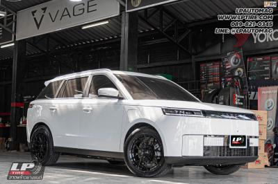 รถ - JAECOO J5 ล้อแม็ก - VAGE VF032 FlowForming V-BLACK สเปค - 18x8.5 ET35 5x108 ยาง - YOKOHAMA G058 เบอร์ - 235/55-18 ชุดโช๊ค - PROFENDER FITZ