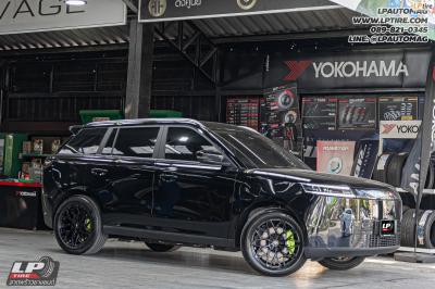 รถ - JAECOO J5&nbsp;ล้อแม็ก - TK SMART TK-Orion ดำเงา สเปค -18x8.5 ET35 5x108 ใช้ยางเดิม