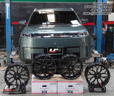 รถ - JAECOO J5 ล้อแม็ก - TK SMART TK-Orion ดำเงา สเปค - 18x8.5 ET35 5x108 ใช้ยางเดิม