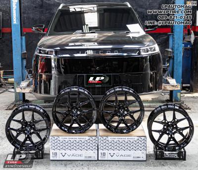 รถ - JAECOO J5 ล้อแม็ก - VAGE VF04 Flowforming BLACK สเปค - 18x8.5 ET35 5x108