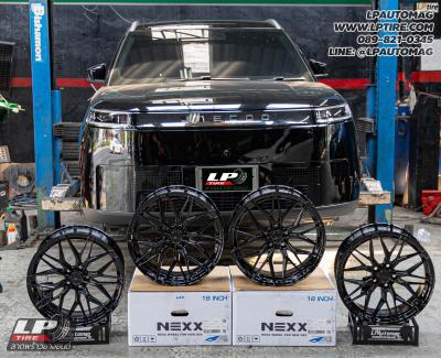 รถ - JAECOO J5 ล้อแม็ก - NEXX WHEEL XX03 Flowforming BLACK สเปค - 18x8.5 ET35 5x108