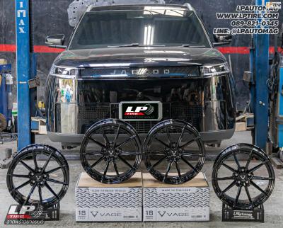 รถ - JAECOO J5 ล้อแม็ก - VAGE VFS07 FlowForming BLACK สเปค - 18x8.5 ET35 5x108