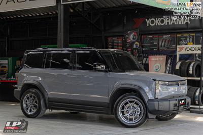 รถ - JAECOO J6 ล้อแม็ก - VAGE&nbsp;VF04&nbsp;FlowForming SILVER TITANIUM/BRUSH สเปค - 18x8.5 ET35 5x108 ใช้ยางเดิม