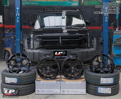 รถ - JAECOO J6 ล้อแม็ก - VAGE VFR01 FlowForming BLACK สเปค - 18x8.5 ET35 5x108 ยาง - TOYO OPEN COUNTRY AT3 เบอร์ - 235/60-18