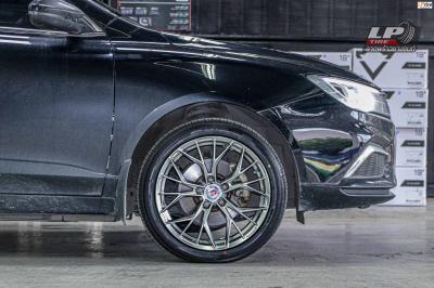 รถ - MG EP ล้อแม็ก - MGW FF010 ลาย HRE HB ขอบ - 18x8 ET38 5x112-5x114.3 ยางเดิม - YOKOHAMA V552 เบอร์ - 225/45-18