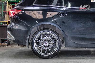 รถ - MG EP ล้อแม็ก - MGW FF010 ลาย HRE HB ขอบ - 18x8 ET38 5x112-5x114.3 ยางเดิม - YOKOHAMA V552 เบอร์ - 225/45-18