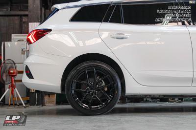 รถ - MG ES ล้อแม็ก -VAGE VF013 ดำเงา สเปค - 18x8.5 ET35 5x112-5x114.3 ยาง - YOKOHAMA V552
เบอร์ - 225/45-18