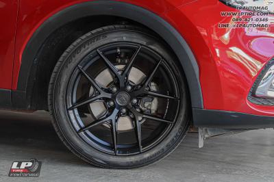 รถ - MG HS ล้อแม็ก - VAGE VF04 ดำด้าน สเปค - 19x8.5 ET38 5x112-5x114.3 ยาง - TOYO PROXES COMFORT IIS เบอร์ - 235/45-19 โช๊คอัพสตรัทปรับเกลียว - Silver’s รุ่น NeoMaxPrime