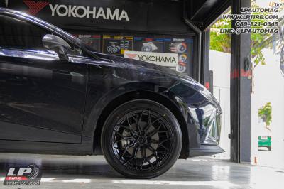 รถ - MG 4 ล้อแม็ก - VAGE VF032 FlowForming V-Black สเปค - 18x8.5 5-114.3-112 ET35 ยาง - YOKOHAMA V553 เบอร์- 235/45-18