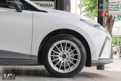 รถ - MG 4 ล้อแม็ก - MGW RS05RR Flowforming Hyper silver สเปค - 17x8 ET35 5x112-5x114.3 ยาง - YOKOHAMA V553 เบอร์ - 215/50-17