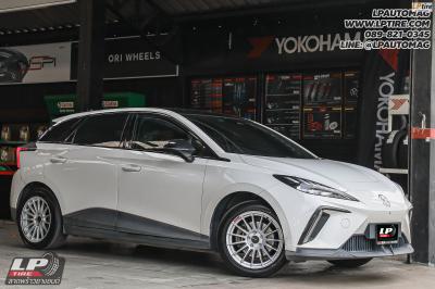รถ - MG 4 ล้อแม็ก - MGW RS05RR Flowforming Hyper silver สเปค - 17x8 ET35 5x112-5x114.3 ยาง - YOKOHAMA V553 เบอร์ - 215/50-17