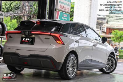 รถ - MG 4 ล้อแม็ก - MGW RS05RR Flowforming Hyper silver สเปค - 17x8 ET35 5x112-5x114.3 ยาง - YOKOHAMA V553 เบอร์ - 215/50-17
