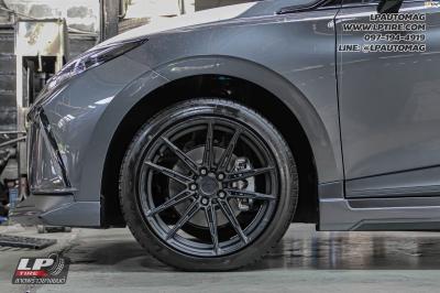 รถ - MG 4 ล้อแม็ก - VAGE VF022 ดำด้าน สเปค - 18x8.5 ET35 5x112-5x114.3 ยาง - LENSO D-1CS เบอร์ -225/45-18