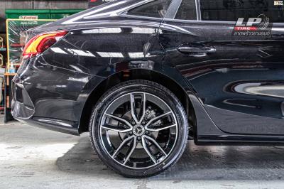 รถ - MG 5 ล้อแม็ก - LG EDITION8 ดำกลึงหน้าเงา สเปค - 18x8 ET35 5x112 ยาง - FIRENZA ST-01A เบอร์ - 225/45-18