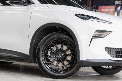 รถ - MG S5 EV ล้อแม็ก - VAGE VF032 FlowForming V-BLACK สเปค - 18x8.5 ET35 5x112-5x114.3
