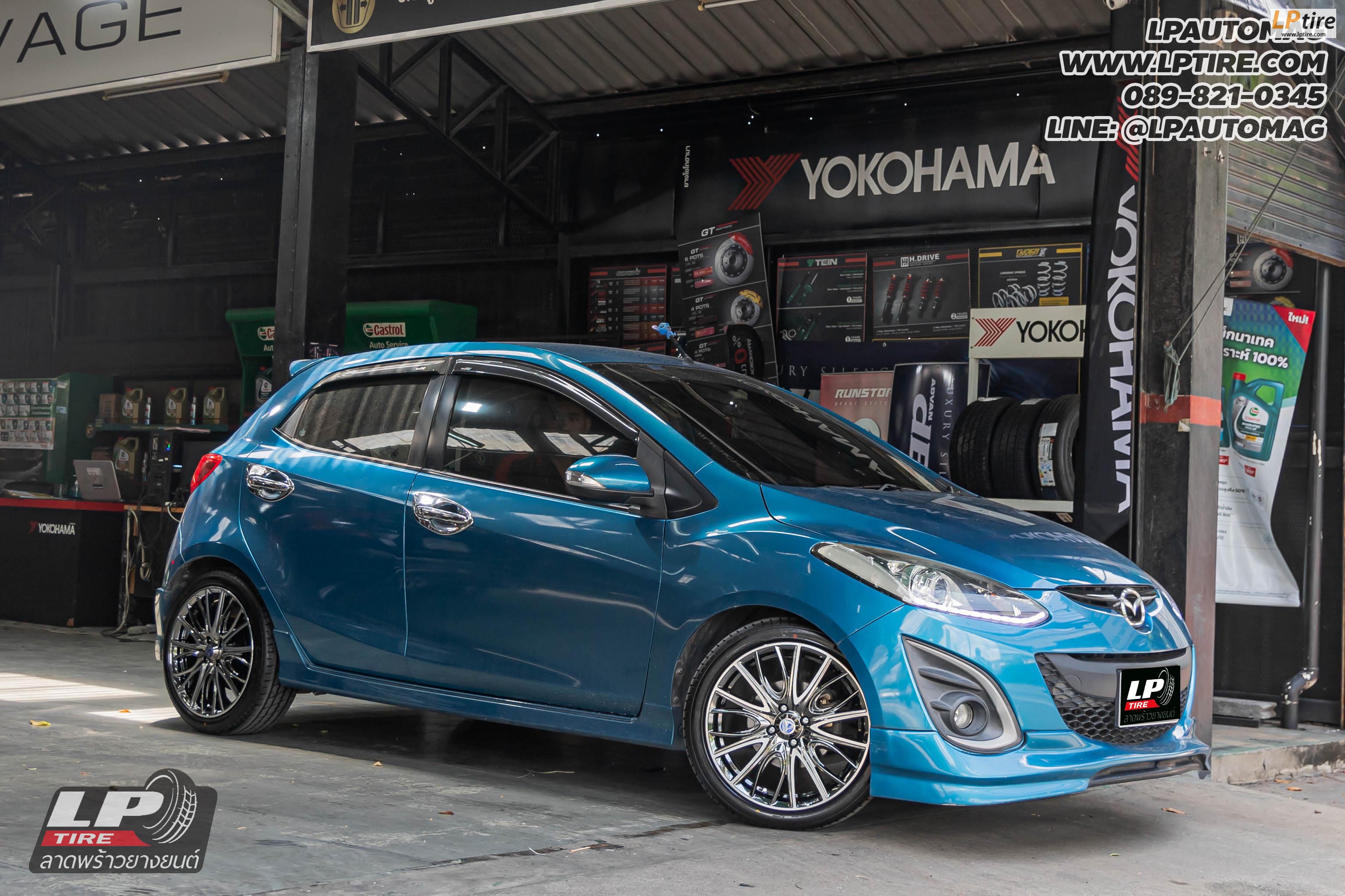 
รถ - MAZDA 2 ล้อแม็ก - SSW S218 Black โครเมี่ยมหน้าเงา สเปค - 17x7 ET40 4x100 ยาง - LENSO D-1CS
เบอร์ - 205/45-17

