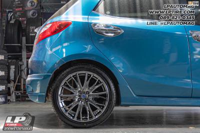 รถ - MAZDA 2 ล้อแม็ก - SSW S218 Black โครเมี่ยมหน้าเงา สเปค - 17x7 ET40 4x100 ยาง - LENSO D-1CS
เบอร์ - 205/45-17