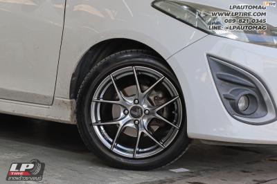 รถ - MAZDA 2 ล้อแม็ก - LENSO Jager Dyna HB สเปค - 16x7 ET35 4x100 ยาง - LENSO D-1CS เบอร์ - 195/50-16