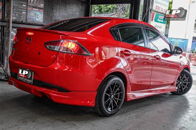 รถ - MAZDA 2 ล้อแม็ก - INFERNO 949 ดำเงาคัทเงิน ขอบ -15x7 ET35 4x100 ยาง - BRIDGESTONE RE004
เบอร์ - 195/55-15