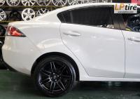 Mazda 2 + ล้อแม็ก Lenso Project-D Spec D (PDD) 17นิ้ว สีดำด้าน + ยาง NEUTON NT5000 205/45-17