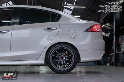 รถ -MAZDA 2 ล้อแม็ก - NK Performance NK105N (TC105n) Flowforming NK Dark สเปค - 17x8 ET35 4x100 ยาง - YOKOHAMA V701 เบอร์ - 205/45-17 ชุดสตรัท - SUPER SZEAL