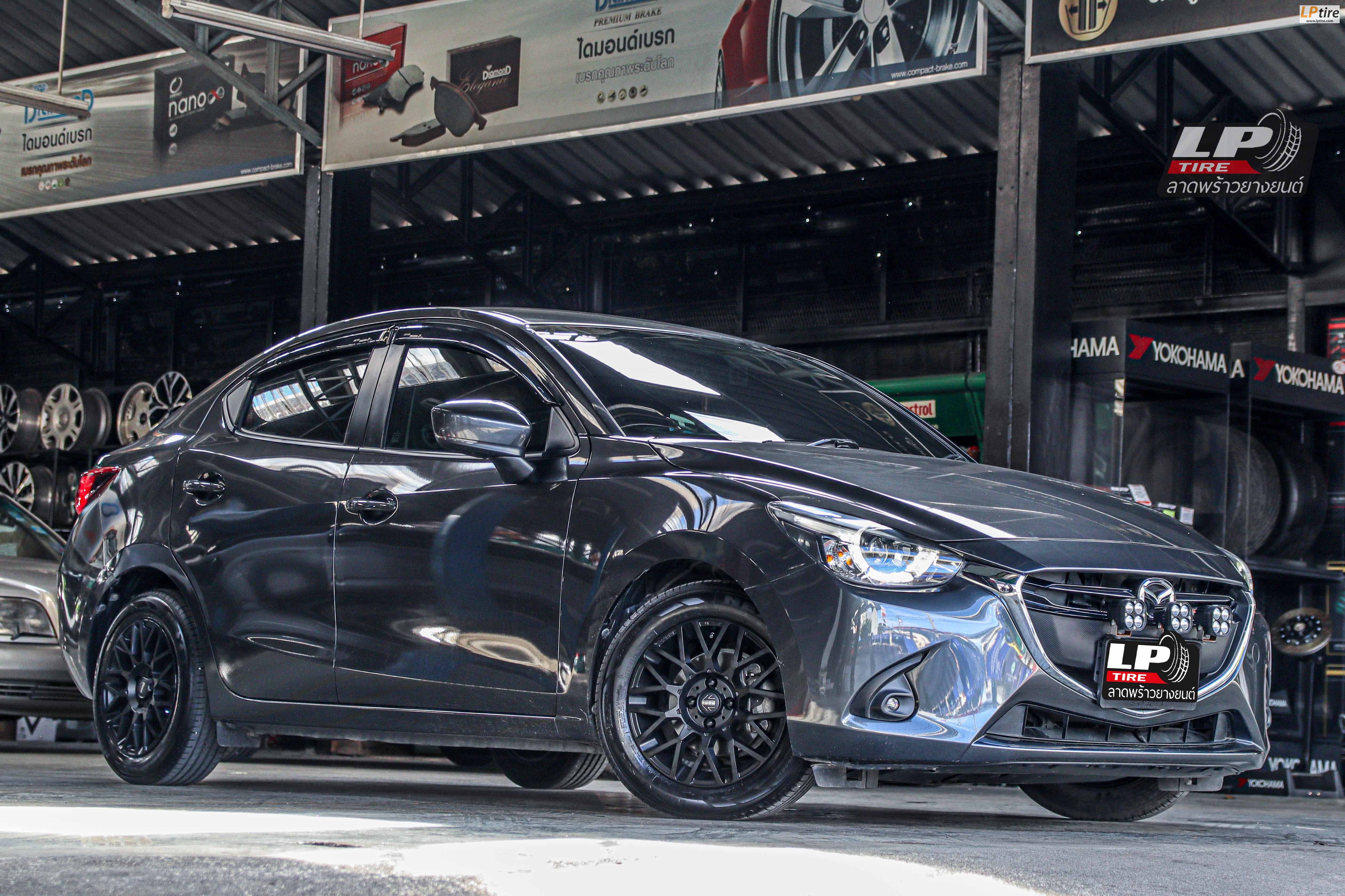 รถ - MAZDA 2 ล้อแม็ก -MOMO H486T REVENGE ดำด้าน ขอบ - 15x6.5 ET30 4x100 ยาง - NEXEN
เบอร์ - 195/60-15