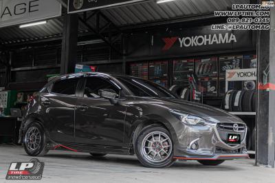 รถ - MAZDA 2 ล้อแม็ก - LENSO VENOM FlowForming HB สเปค - 15x7 ET35 4x100 ยาง - ALLIANCE AL30 030Ex เบอร์- 195/60-15