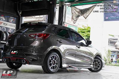 รถ - MAZDA 2 ล้อแม็ก - LENSO VENOM FlowForming HB สเปค - 15x7 ET35 4x100 ยาง - ALLIANCE AL30 030Ex เบอร์- 195/60-15
