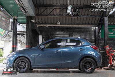 รถ - MAZDA 2 ล้อแม็ก - KONIG N781 HyperGram FlowForming ไฮเปอร์แบ็ก สเปค - 15x7 ET28 4x100
ยาง - ALLIANCE AL30 030Ex เบอร์- 195/60-15
