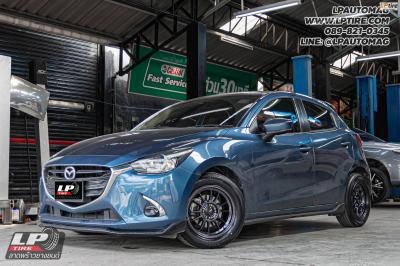 รถ - MAZDA 2 ล้อแม็ก - KONIG N781 HyperGram FlowForming ไฮเปอร์แบ็ก สเปค - 15x7 ET28 4x100
ยาง - ALLIANCE AL30 030Ex เบอร์- 195/60-15