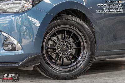 รถ - MAZDA 2 ล้อแม็ก - KONIG N781 HyperGram FlowForming ไฮเปอร์แบ็ก สเปค - 15x7 ET28 4x100
ยาง - ALLIANCE AL30 030Ex เบอร์- 195/60-15