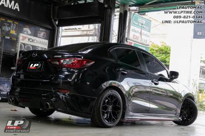 รถ - MAZDA 2 ล้อแม็ก - LENSO Jager J1B ดำเงา สเปค - 16x7 ET35 4x100 ยาง - BRIDGESTONE RE004
เบอร์- 195/50-16