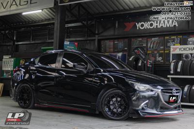 รถ - MAZDA 2 ล้อแม็ก - LENSO Jager J1B ดำเงา สเปค - 16x7 ET35 4x100 ยาง - BRIDGESTONE RE004
เบอร์- 195/50-16