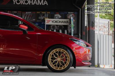 รถ - MAZDA 2 ล้อแม็ก - VAGE VF033 E FlowForming สเปค - 17x7.5 ET35 4x100 ยาง - LENSO D-1CS
เบอร์ - 205/45-17 สปริงโหลด - YSS SPRING SPORT SERISE (Red)