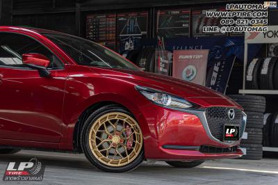 รถ - MAZDA 2 ล้อแม็ก - VAGE VF033 E FlowForming สเปค - 17x7.5 ET35 4x100 ยาง - LENSO D-1CS
เบอร์ - 205/45-17 สปริงโหลด - YSS SPRING SPORT SERISE (Red)