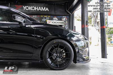 รถ - MAZDA 2 ล้อแม็ก - LENSO Jager DYNA ดำด้าน สเปค - 17x7.5 ET35 4x100 ยาง - ALLIANCE AL30 030Ex เบอร์ - 215/45-17