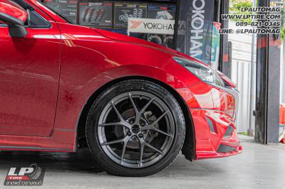 รถ - MAZDA 2 ล้อแม็ก - EmotionR FRX Flowforming Dark Gun สเปค - 17x7.5 ET35 4x100