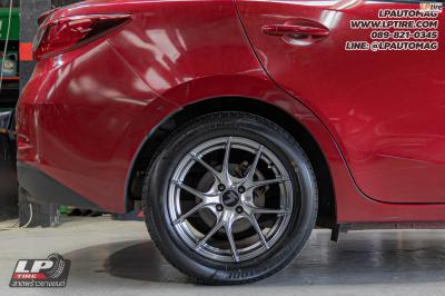 รถ - MAZDA 2&nbsp;ล้อแม็ก - LENSO Jager Dyna HB สเปค - 16x7 ET35 4x100