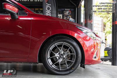 รถ - MAZDA 2&nbsp;ล้อแม็ก - LENSO Jager Dyna HB สเปค - 16x7 ET35 4x100